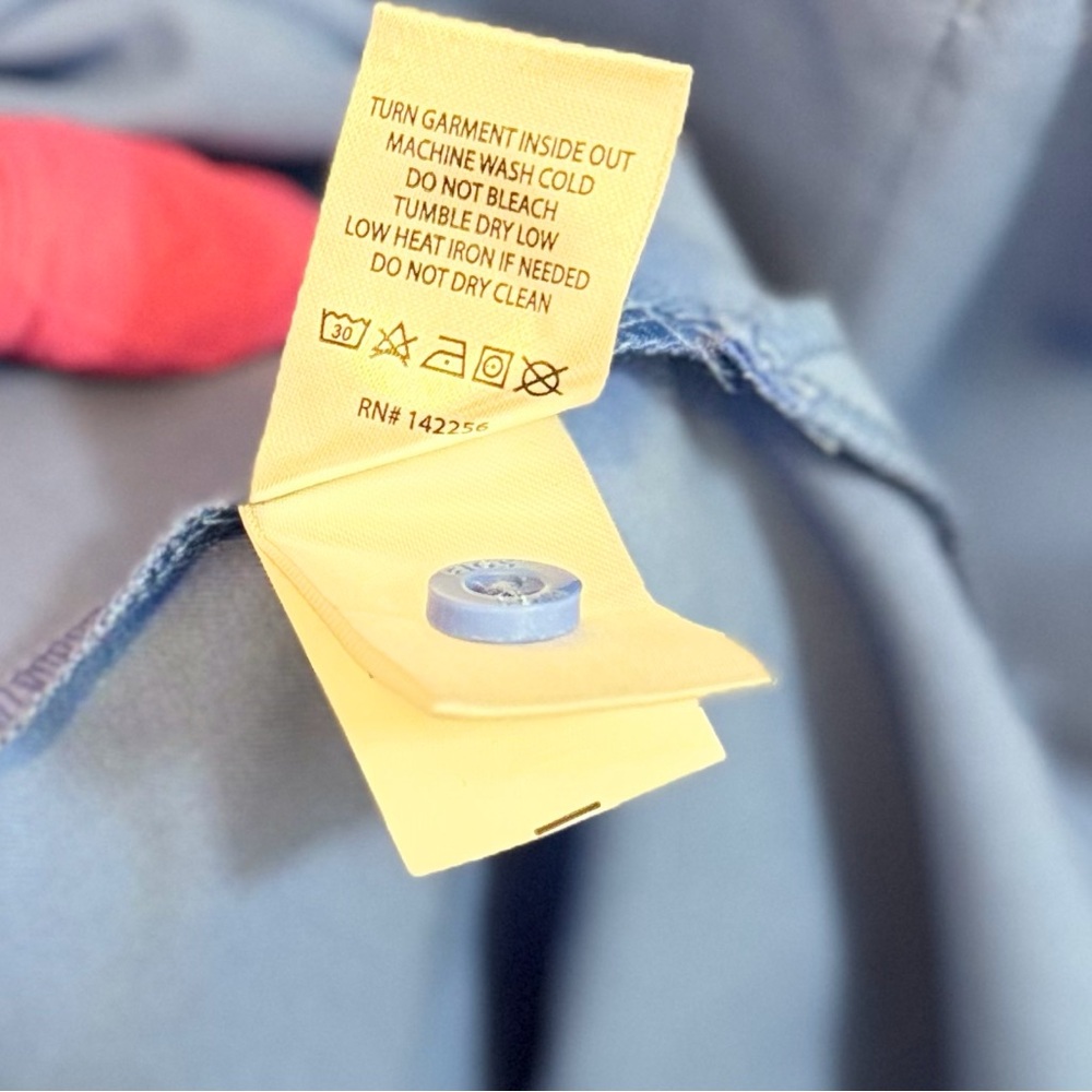 Figs Embu Popover Scrub Top in Ceil Blue - Picture 8 of 8